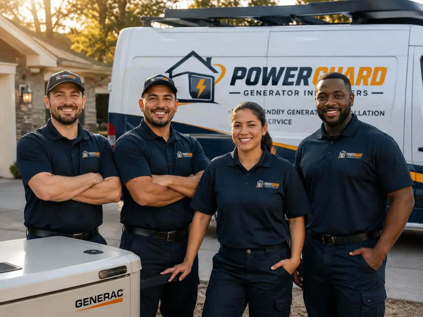 Generator Installation company in Justin, TX